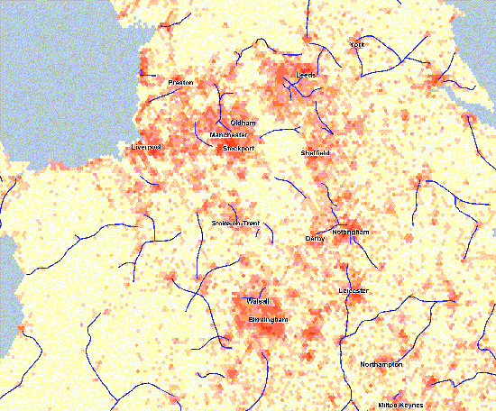 Beeching map