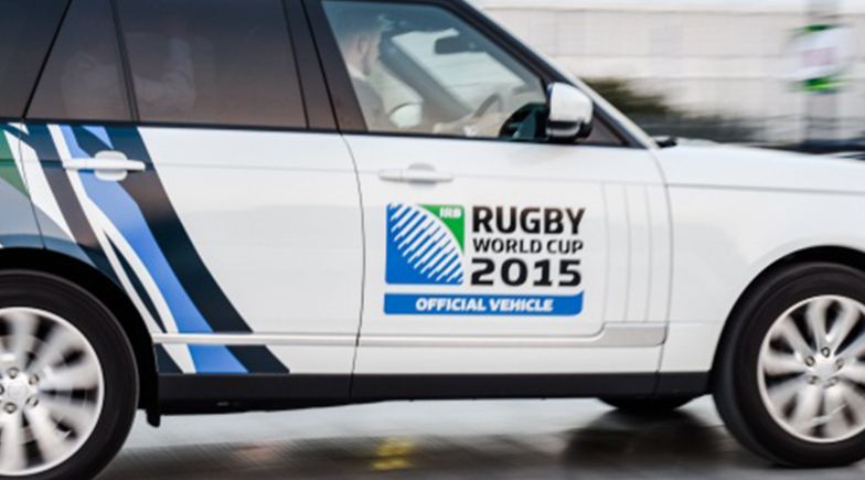 Rugby world cup official vehicle