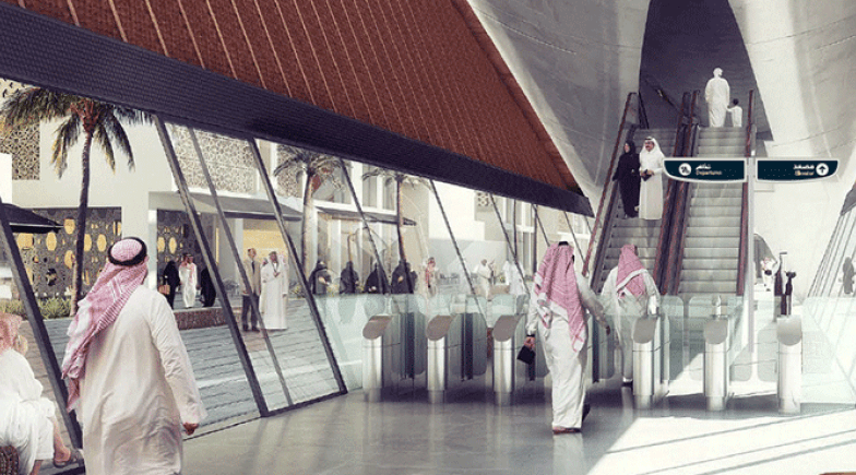Train station in Jeddah